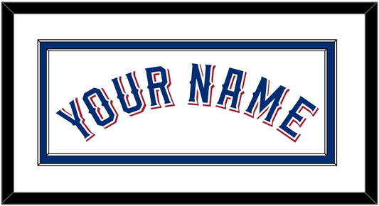 Texas Name - Home White (2020-2023) - Signature Tier 1