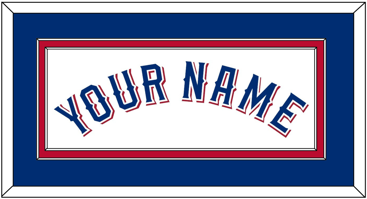 Texas Name - Home White (2020-2023) - Signature Tier 3