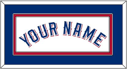 Texas Name - Home White (2020-2023) - Signature Tier 3
