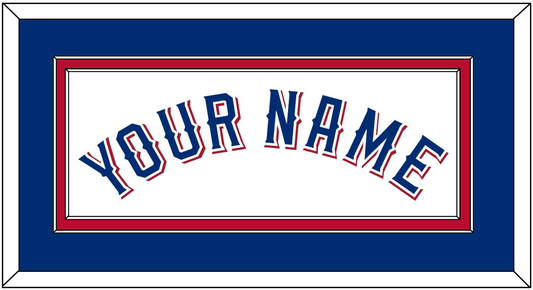 Texas Name - Home White (2020-2023) - Signature Tier 3