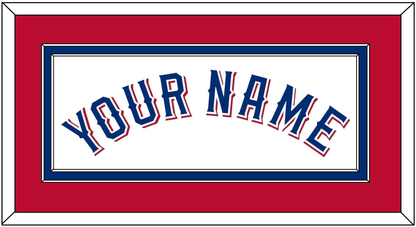 Texas Name - Home White (2020-2023) - Signature Tier 4
