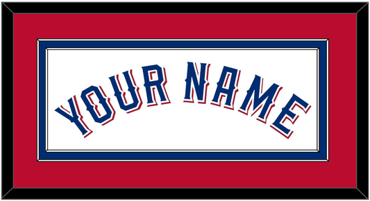 Texas Name - Home White (2020-2023) - Signature Tier 4