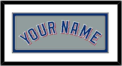 Texas Name - Road Gray (2020-2023) - Signature Tier 1