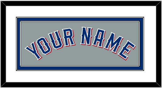 Texas Name - Road Gray (2020-2023) - Signature Tier 1