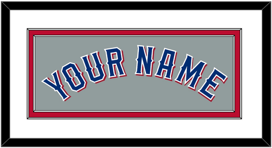 Texas Name - Road Gray (2020-2023) - Signature Tier 2