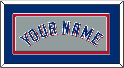 Texas Name - Road Gray (2020-2023) - Signature Tier 3