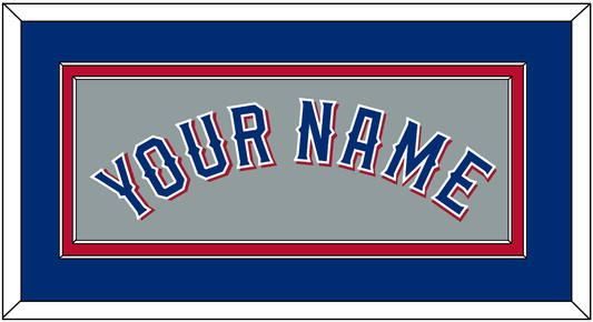 Texas Name - Road Gray (2020-2023) - Signature Tier 3