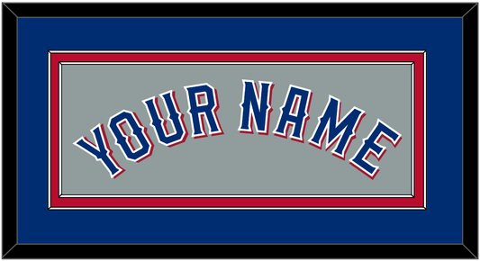 Texas Name - Road Gray (2020-2023) - Signature Tier 3