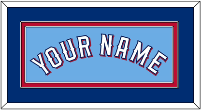 Texas Name - Alternate Powder Blue (2020-2023) - Signature Tier 3