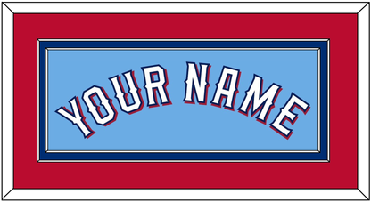 Texas Name - Alternate Powder Blue (2020-2023) - Signature Tier 4