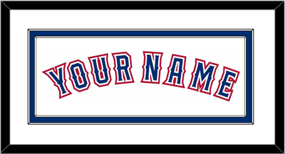 Texas Name - Home White (2016-2019) - Signature Tier 1
