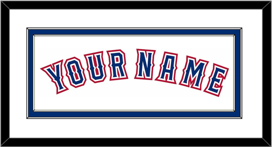Texas Name - Home White (2016-2019) - Signature Tier 1