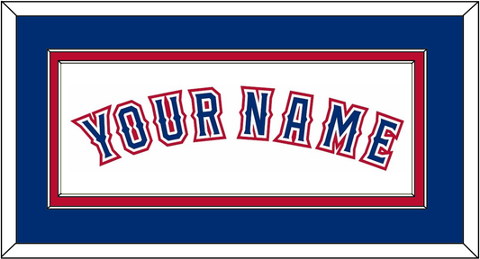 Texas Name - Home White (2016-2019) - Signature Tier 3