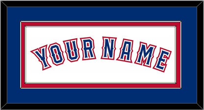 Texas Name - Home White (2016-2019) - Signature Tier 3