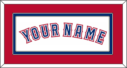 Texas Name - Home White (2016-2019) - Signature Tier 4