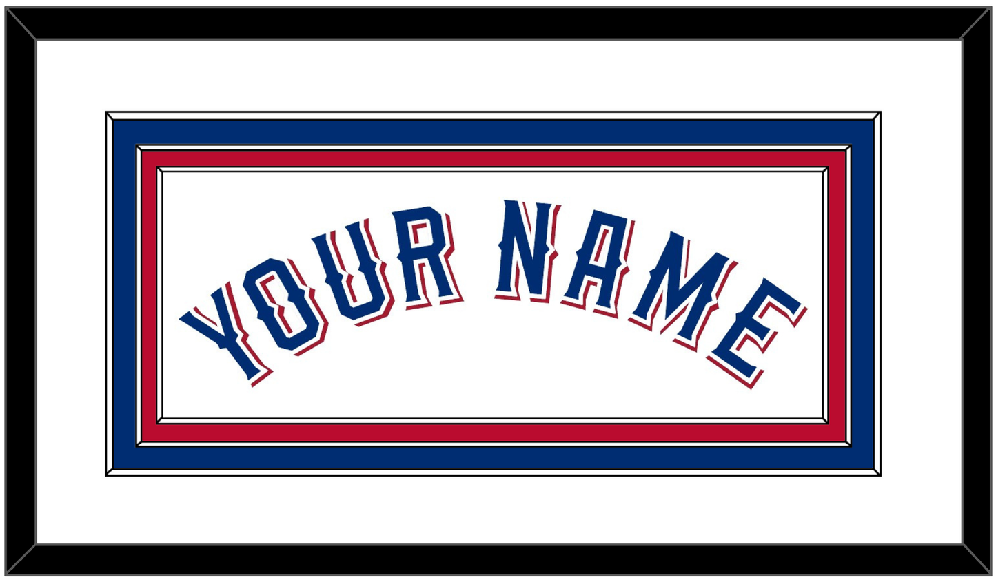 Texas Name - Home White (2020-2023) - Premier Tier 1