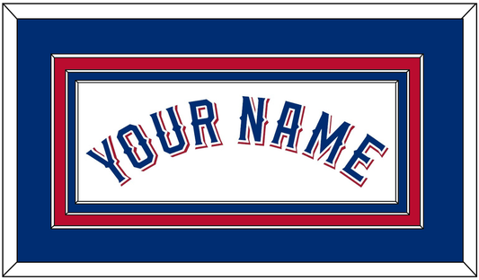 Texas Name - Home White (2020-2023) - Premier Tier 2