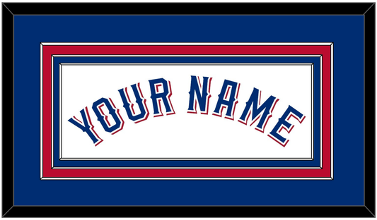 Texas Name - Home White (2020-2023) - Premier Tier 2