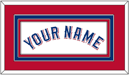 Texas Name - Home White (2020-2023) - Premier Tier 3