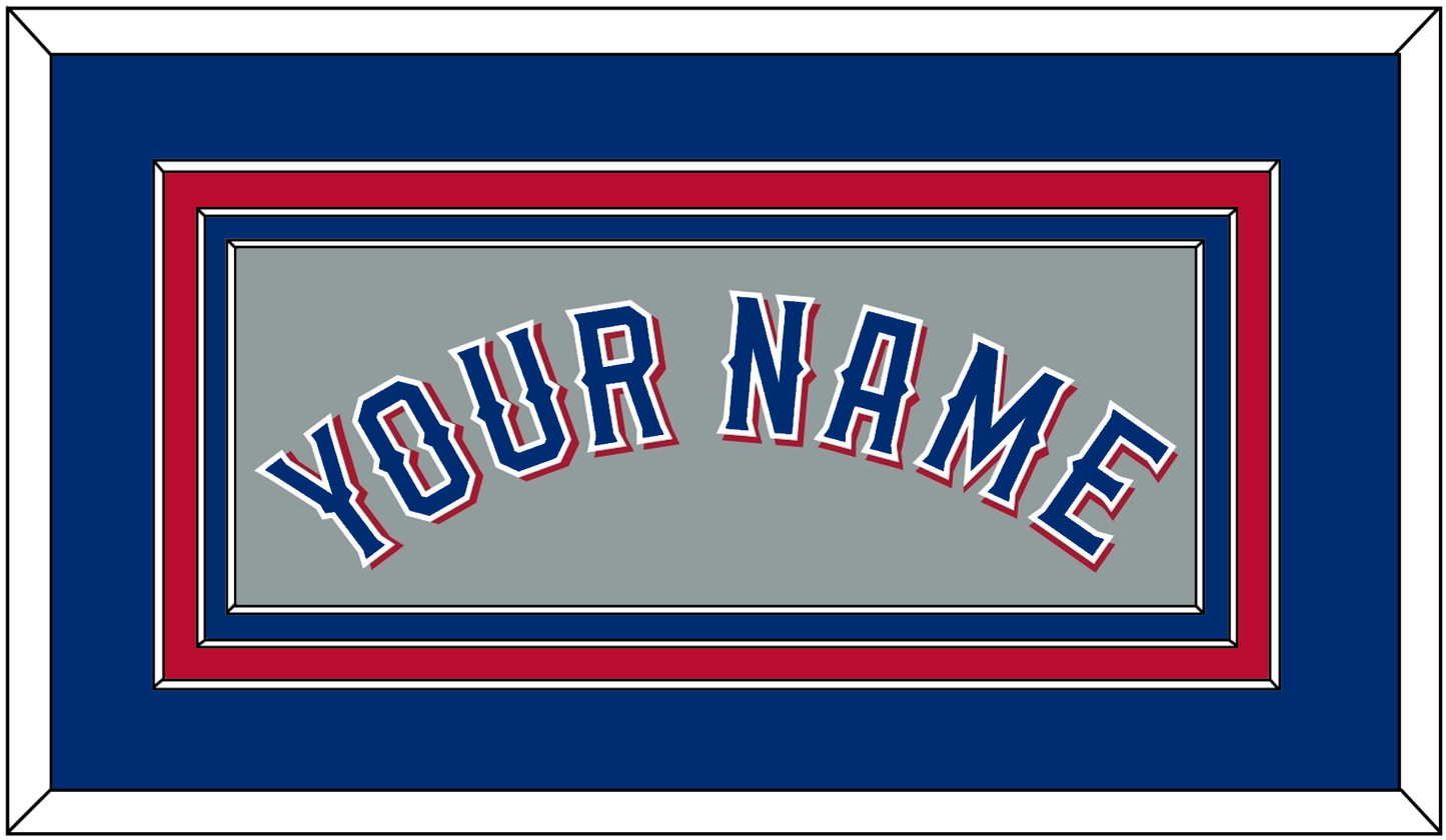 Texas Name - Road Gray (2020-2023) - Premier Tier 2