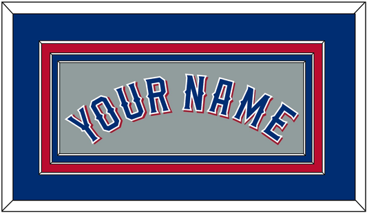 Texas Name - Road Gray (2020-2023) - Premier Tier 2