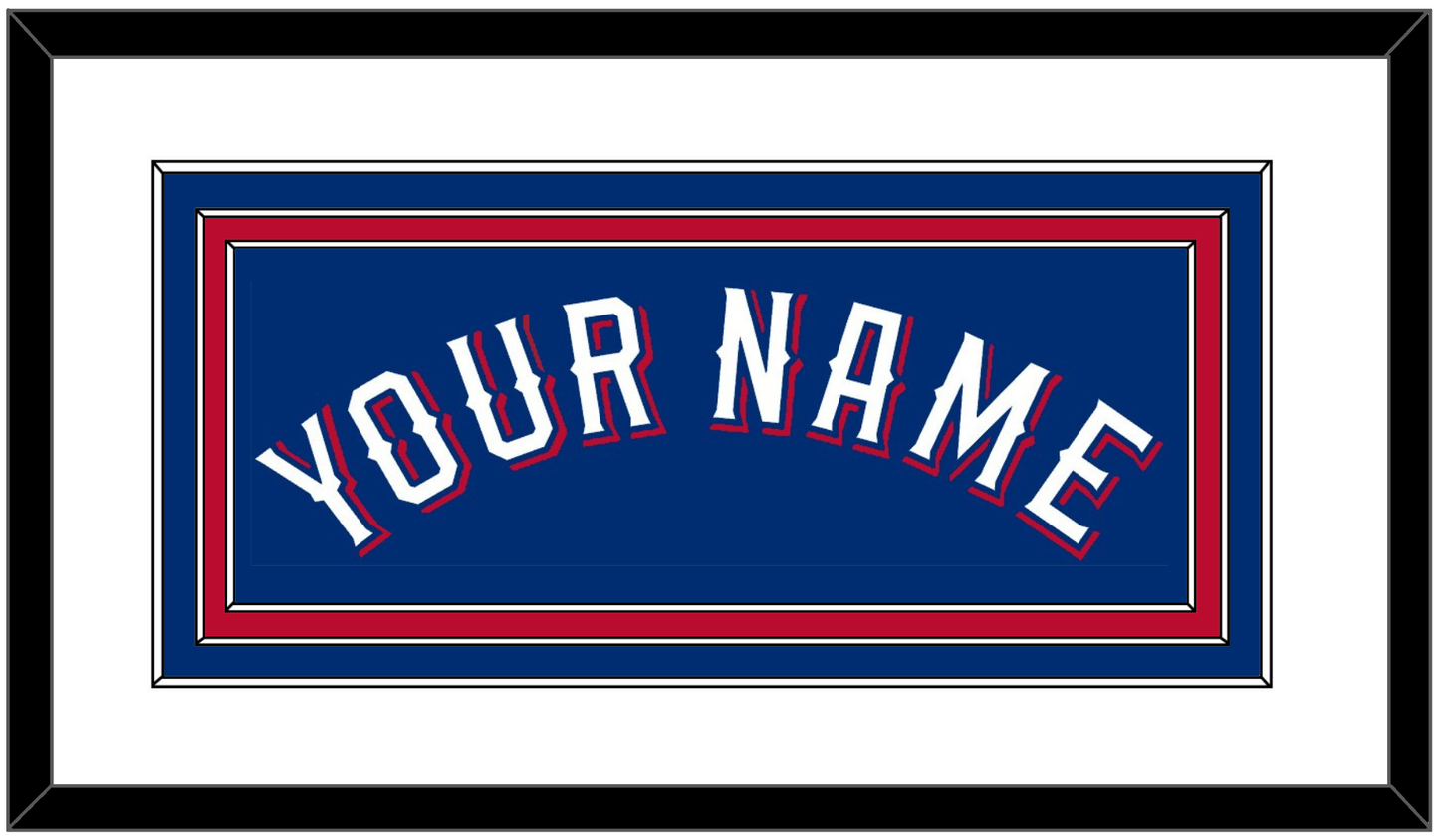 Texas Name - Alternate Blue (2020-2023) - Premier Tier 1
