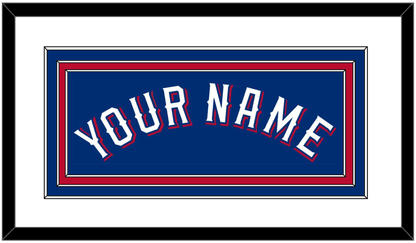 Texas Name - Alternate Blue (2020-2023) - Premier Tier 1