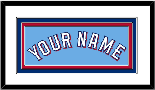 Texas Name - Alternate Powder Blue (2020-2023) - Premier Tier 1