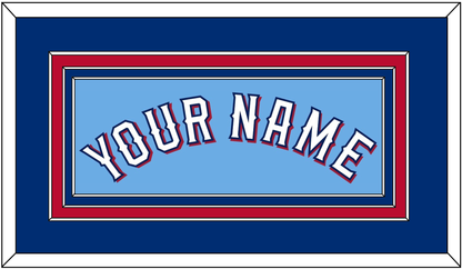 Texas Name - Alternate Powder Blue (2020-2023) - Premier Tier 2