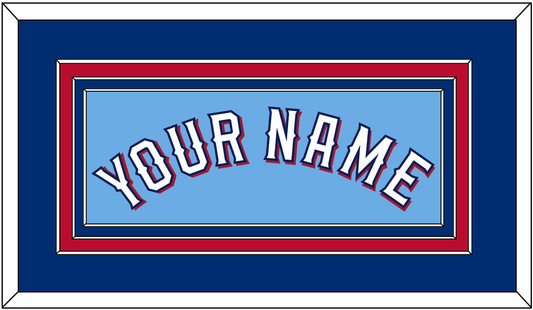 Texas Name - Alternate Powder Blue (2020-2023) - Premier Tier 2