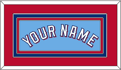 Texas Name - Alternate Powder Blue (2020-2023) - Premier Tier 3