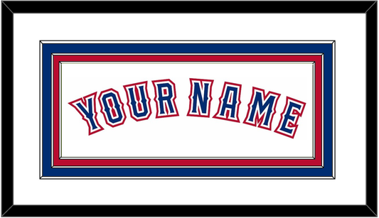 Texas Name - Home White (2016-2019)- Premier Tier 1