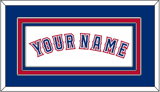 Texas Name - Home White (2016-2019)- Premier Tier 2