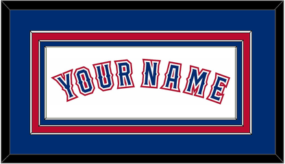 Texas Name - Home White (2016-2019)- Premier Tier 2