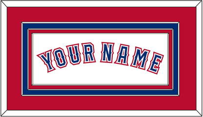 Texas Name - Home White (2016-2019)- Premier Tier 3
