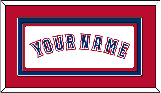 Texas Name - Home White (2016-2019)- Premier Tier 3