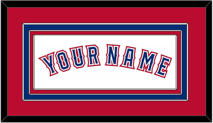 Texas Name - Home White (2016-2019)- Premier Tier 3
