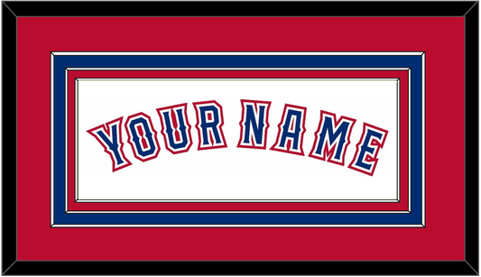 Texas Name - Home White (2016-2019)- Premier Tier 3