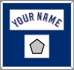 Texas Name & World Series Jersey Patch - Home White (2020-2023) - Single Mat 1