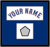 Texas Name & World Series Champions Patch - Home White (2020-2023) - Single Mat 1