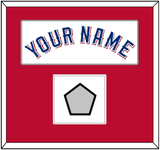 Texas Name & World Series Champions Patch - Home White (2020-2023) - Single Mat 2