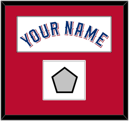 Texas Name & World Series Champions Patch - Home White (2020-2023) - Essential Tier 2