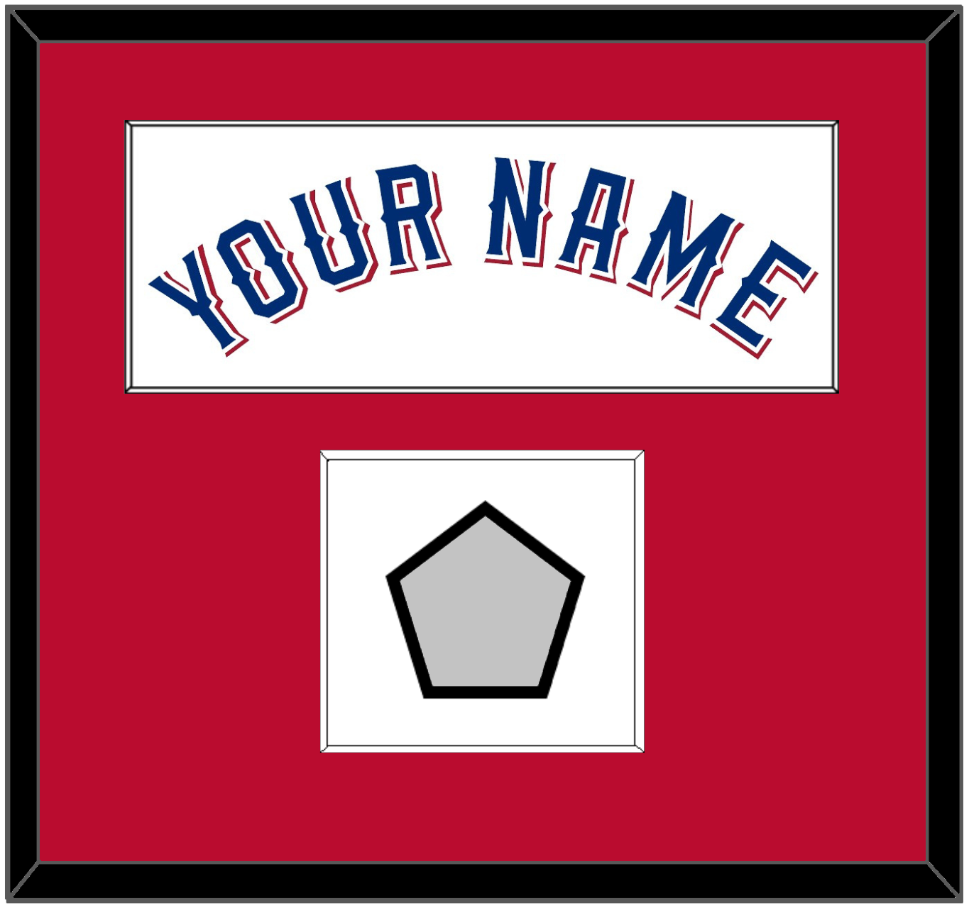 Texas Name & World Series Jersey Patch - Home White (2020-2023) - Essential Tier 2