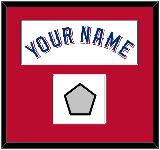 Texas Name & World Series Jersey Patch - Home White (2020-2023) - Essential Tier 2