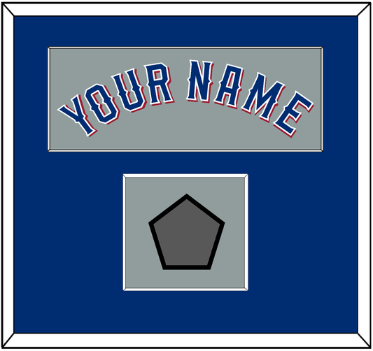 Texas Name & World Series Champions Patch - Road Gray (2020-2023) - Essential Tier 2