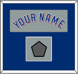 Texas Name & World Series Champions Patch - Road Gray (2020-2023) - Single Mat 2