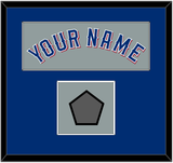 Texas Name & World Series Jersey Patch - Road Gray (2020-2023) - Single Mat 2