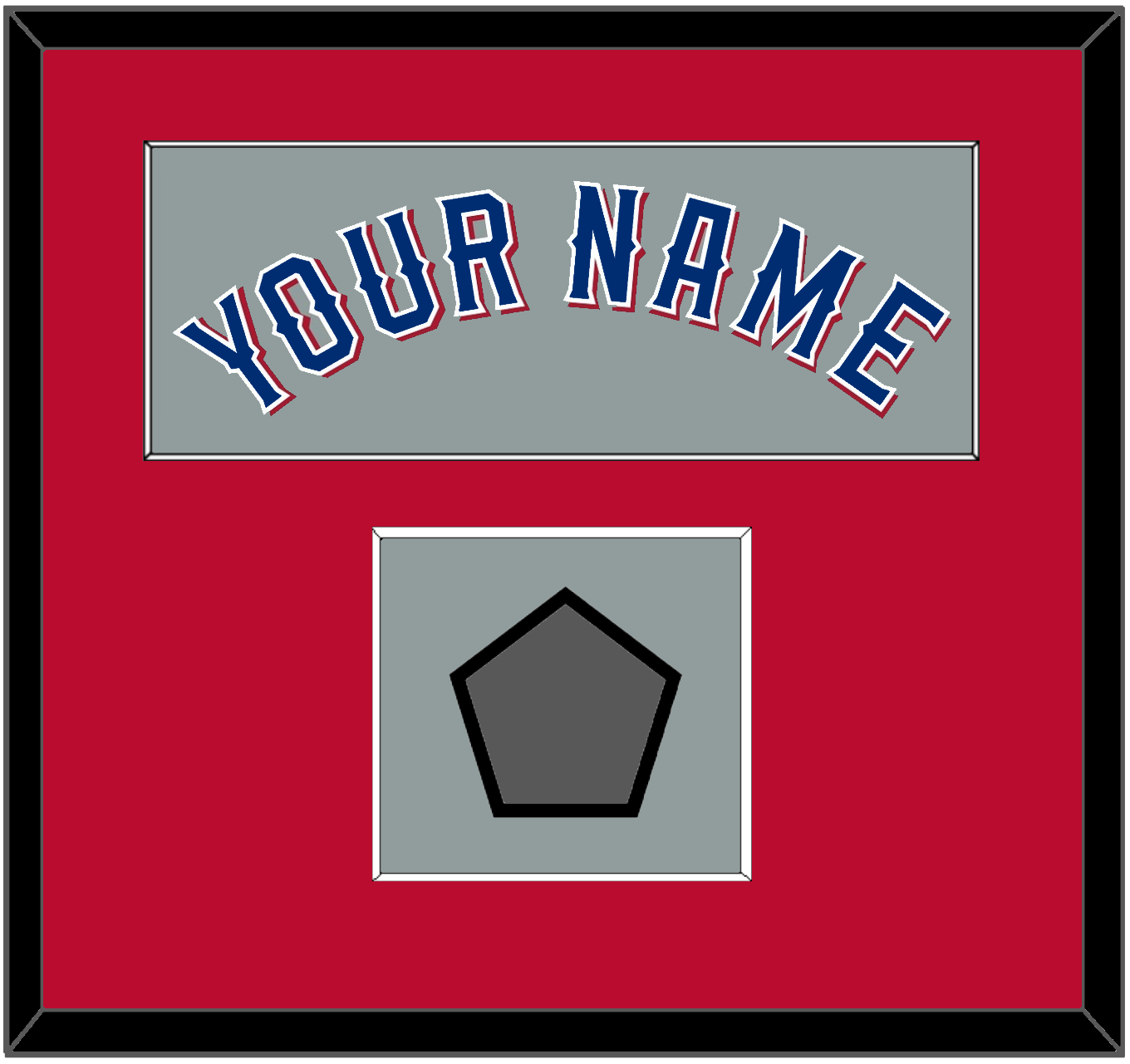 Texas Name & World Series Jersey Patch - Road Gray (2020-2023) - Essential Tier 3