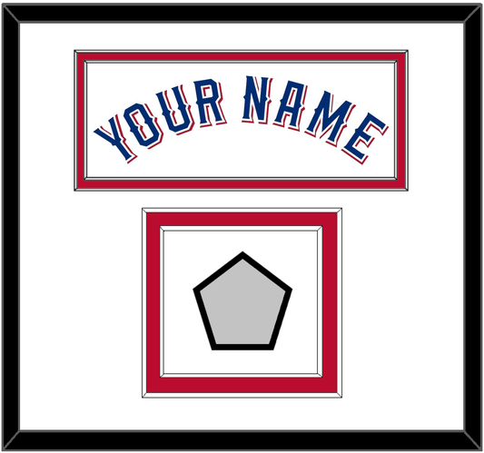 Texas Name & World Series Champions Patch - Home White (2020-2023) - Signature Tier 2
