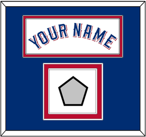 Texas Name & World Series Champions Patch - Home White (2020-2023) - Double Mat 3